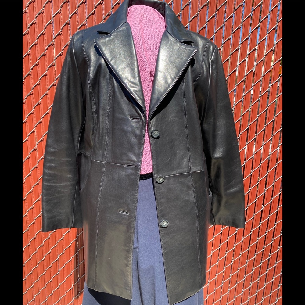Leather jacket